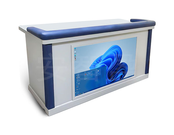 木质软包审讯桌白底图