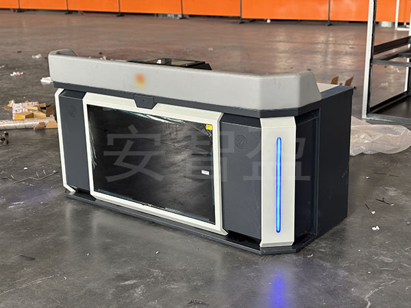 工厂实拍图-钢制集成审讯桌