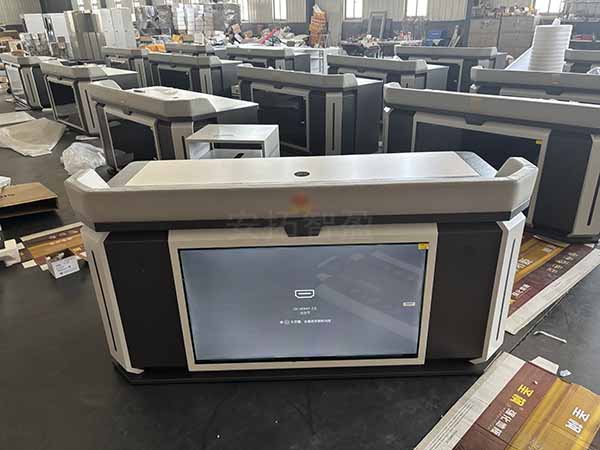 工厂实拍图-钢制集成审讯桌